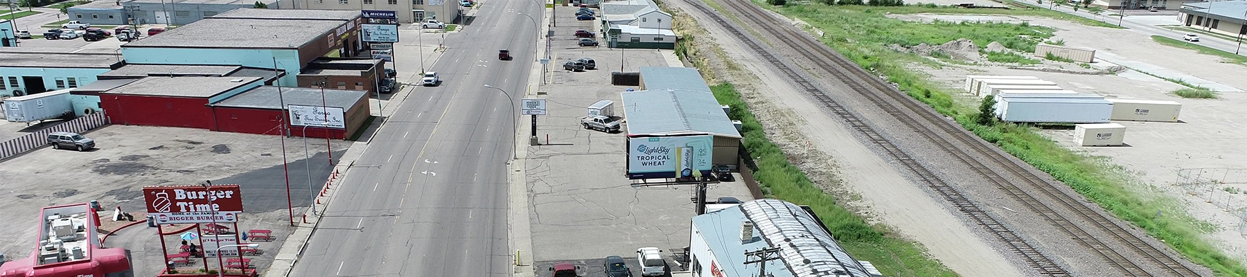 Photo of Main Avenue in Fargo. 