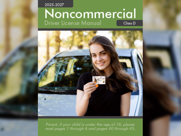 Noncommercial Driver License Manual