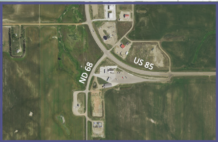 map showing project location