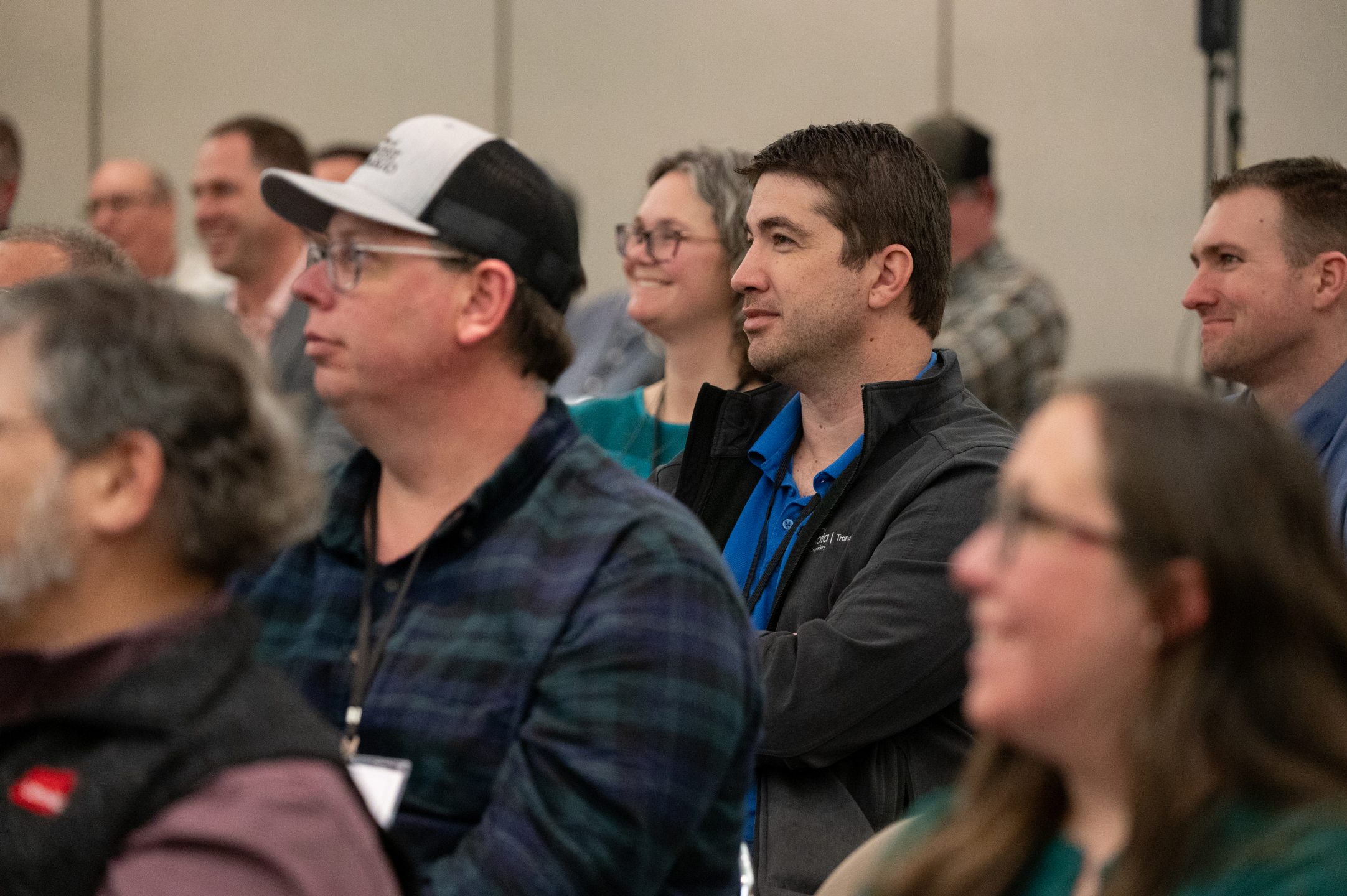 Shot of the audience at the 2024 North Dakota Transportation Conference