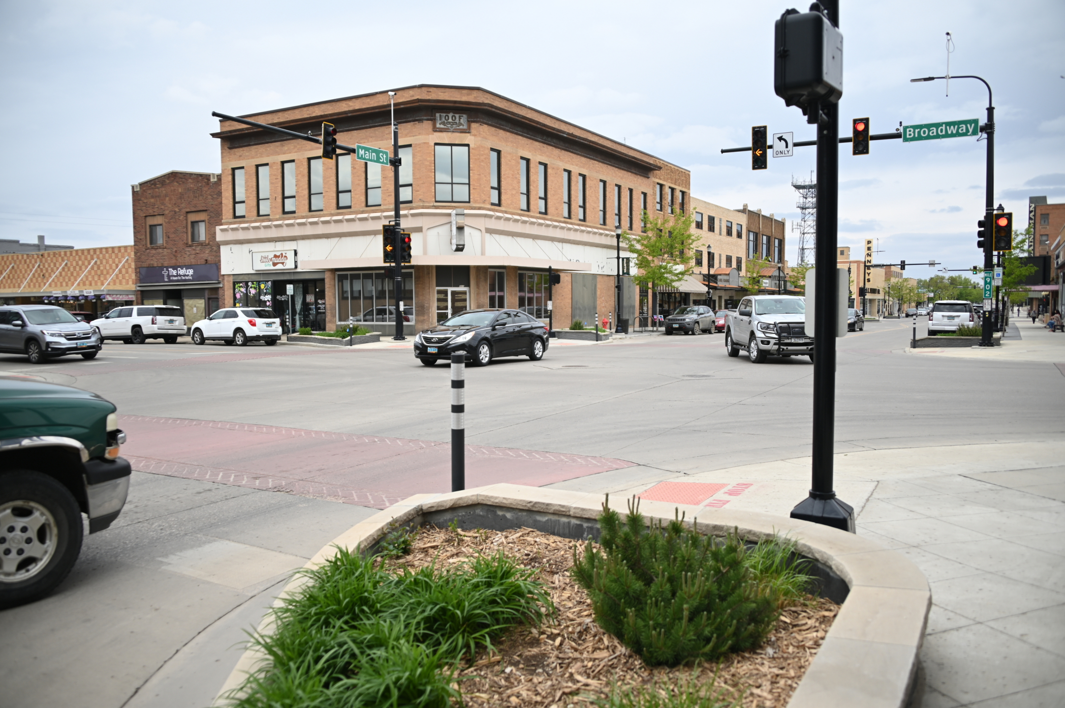 A busy intersection