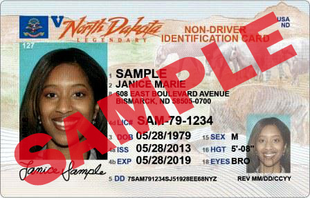 Regular Non-driver Identification Card Prior to 2023