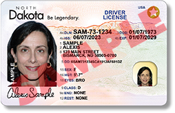 North Dakota Driver License