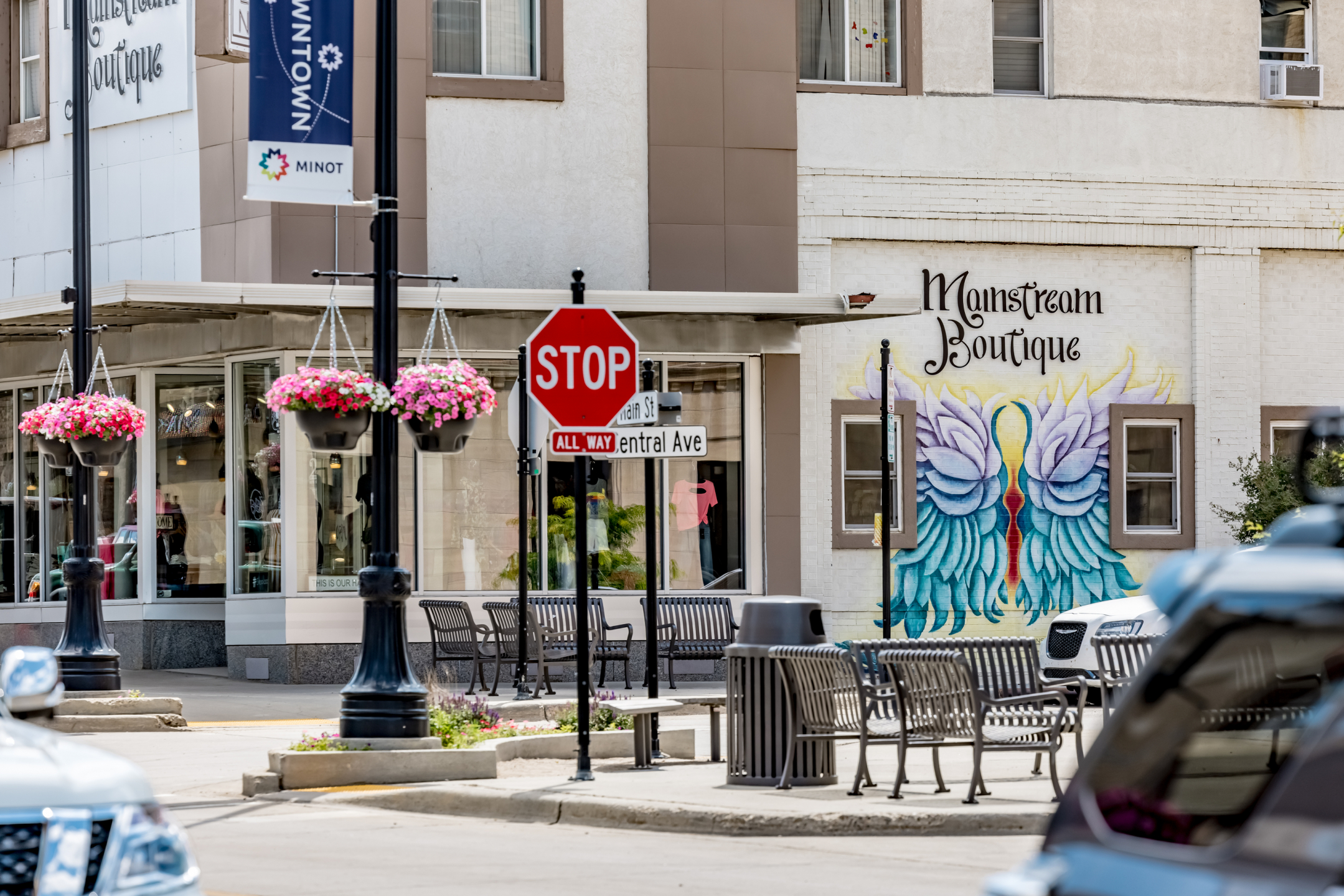 Street view in Minot