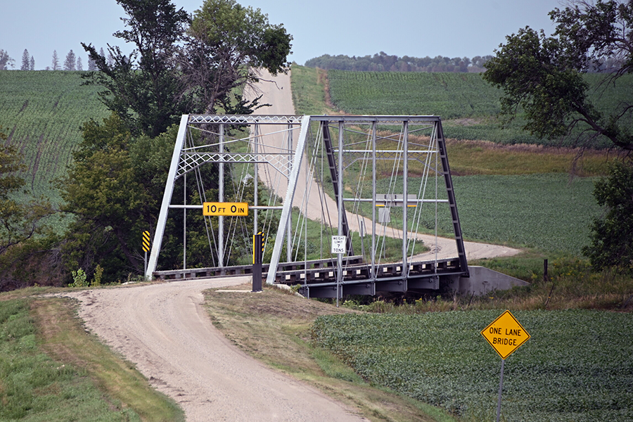 Viking Bridge in North Dakota.