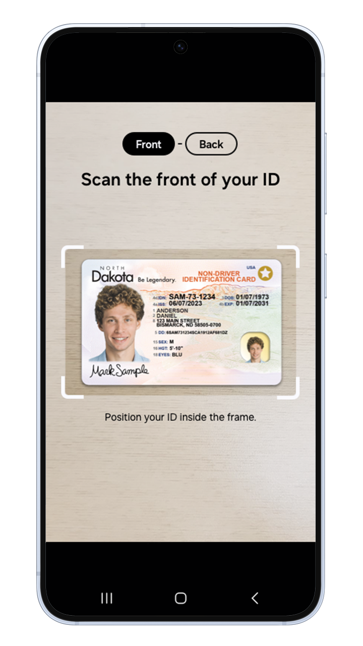 Step 2: Scan Physical ID