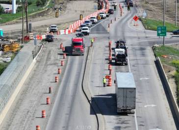 June 25' Traffic control on Centennial Rd/Bismarck Expressway 