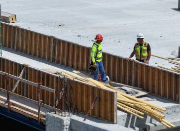 June 2025: New bridge work.