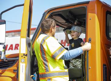 Touch-A-Truck in Hazen
