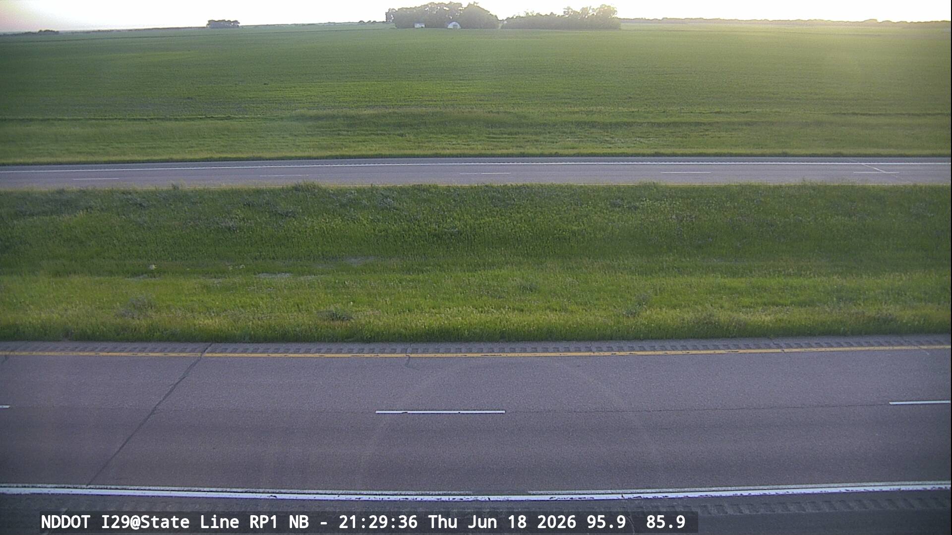 SD State Line NB - West (I 29 MP 1) - NDDOT
