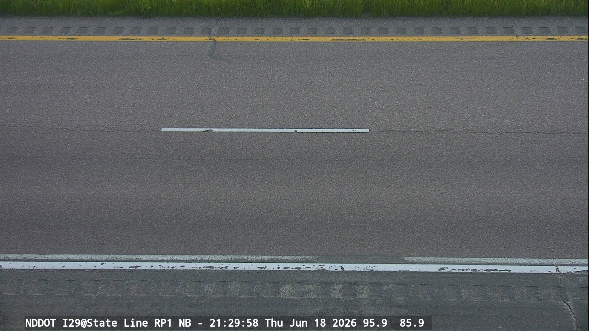 SD State Line NB - Pavement (I 29 MP 1) - NDDOT