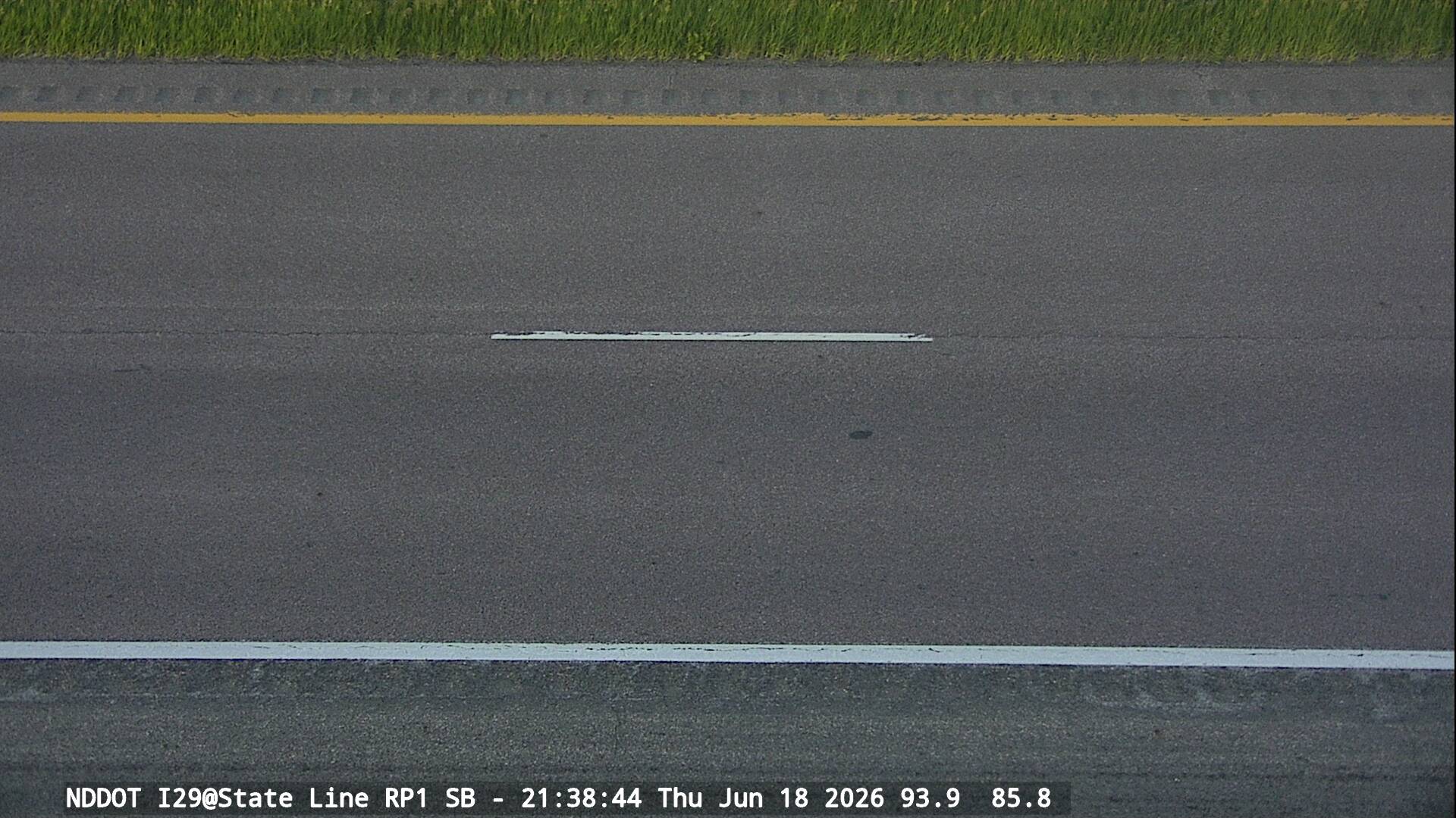 SD State Line SB - Pavement (I 29 MP 1) - NDDOT