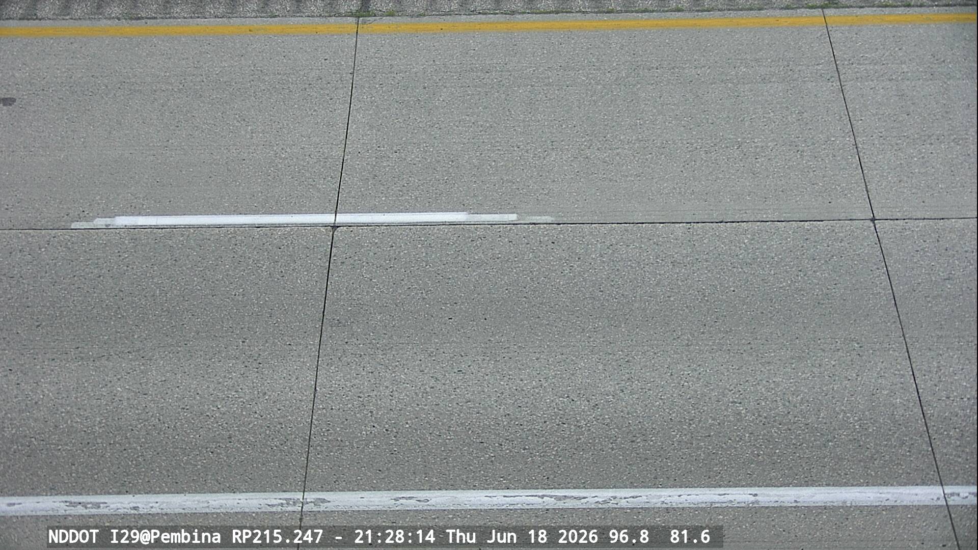 Pembina - Pavement (I 29 MP 215.2) - NDDOT