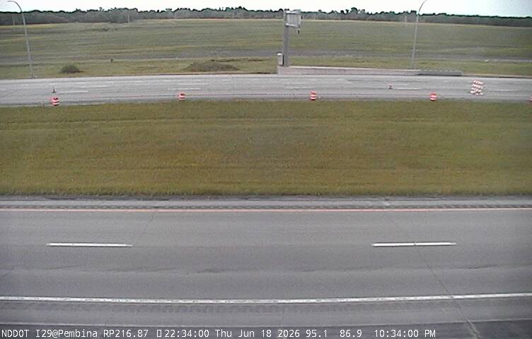 Pembina Port of Entry SB - East (I 29 MP 216.8) - NDDOT
