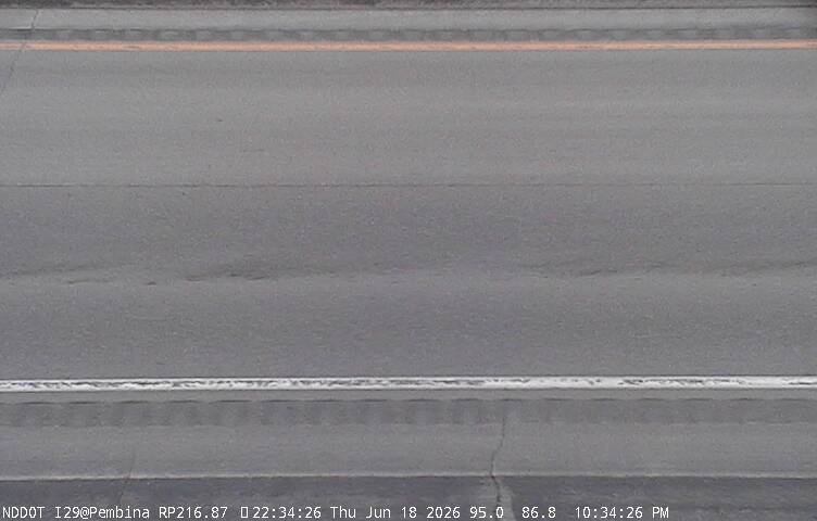 Pembina Port of Entry SB - Pavement (I 29 MP 216.8) - NDDOT