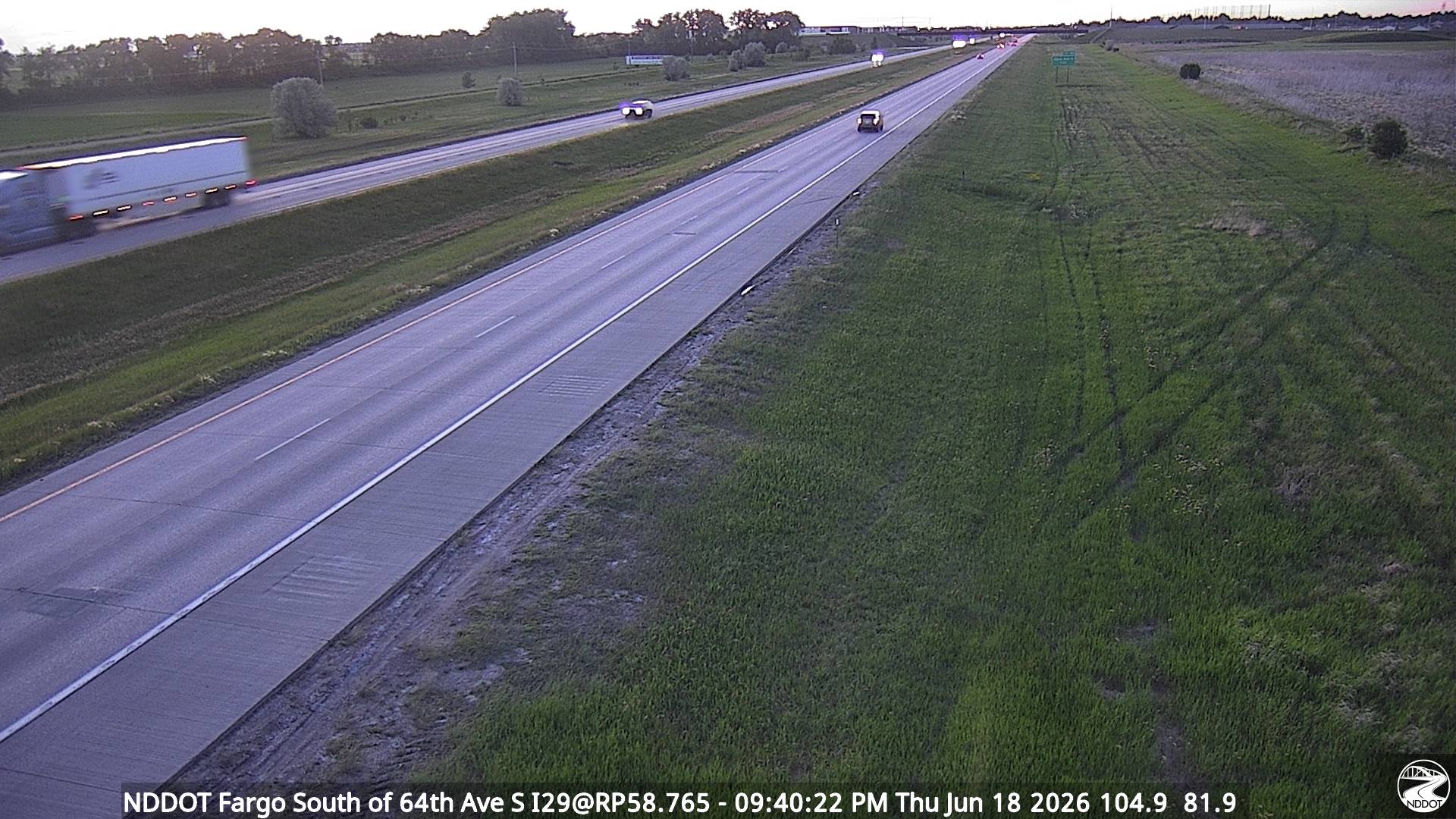 Fargo - North (I 29 MP 58.765) - NDDOT