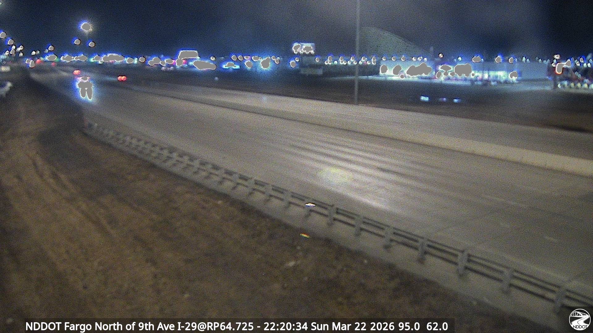 Fargo - North (I 29 MP 64.725) live webcam