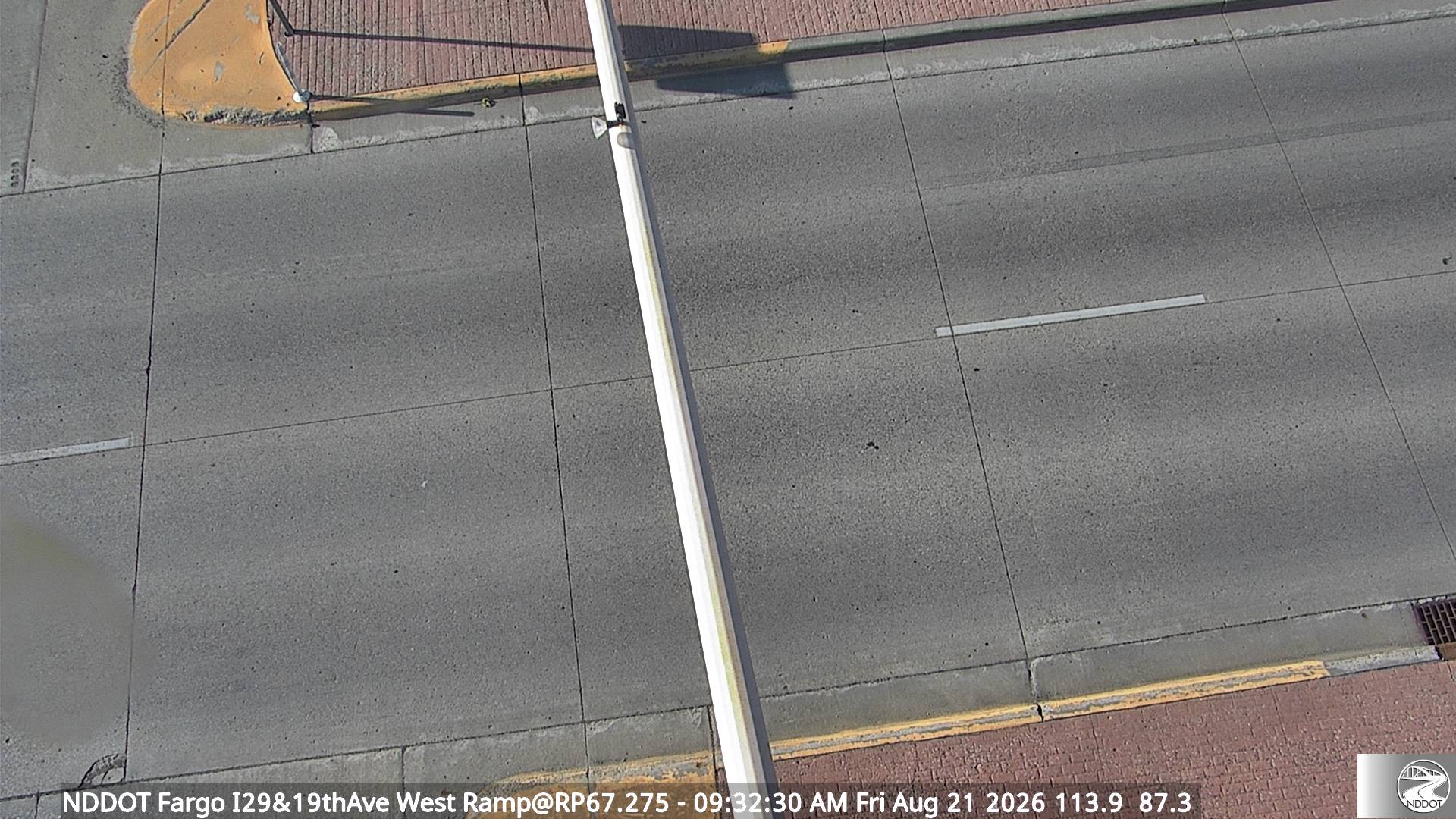 Webcam view of I-29 images at 19th Ave in Fargo, North Dakota