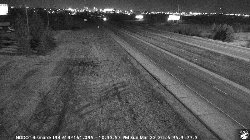Bismarck - West (I 94 MP 161.095) live webcam