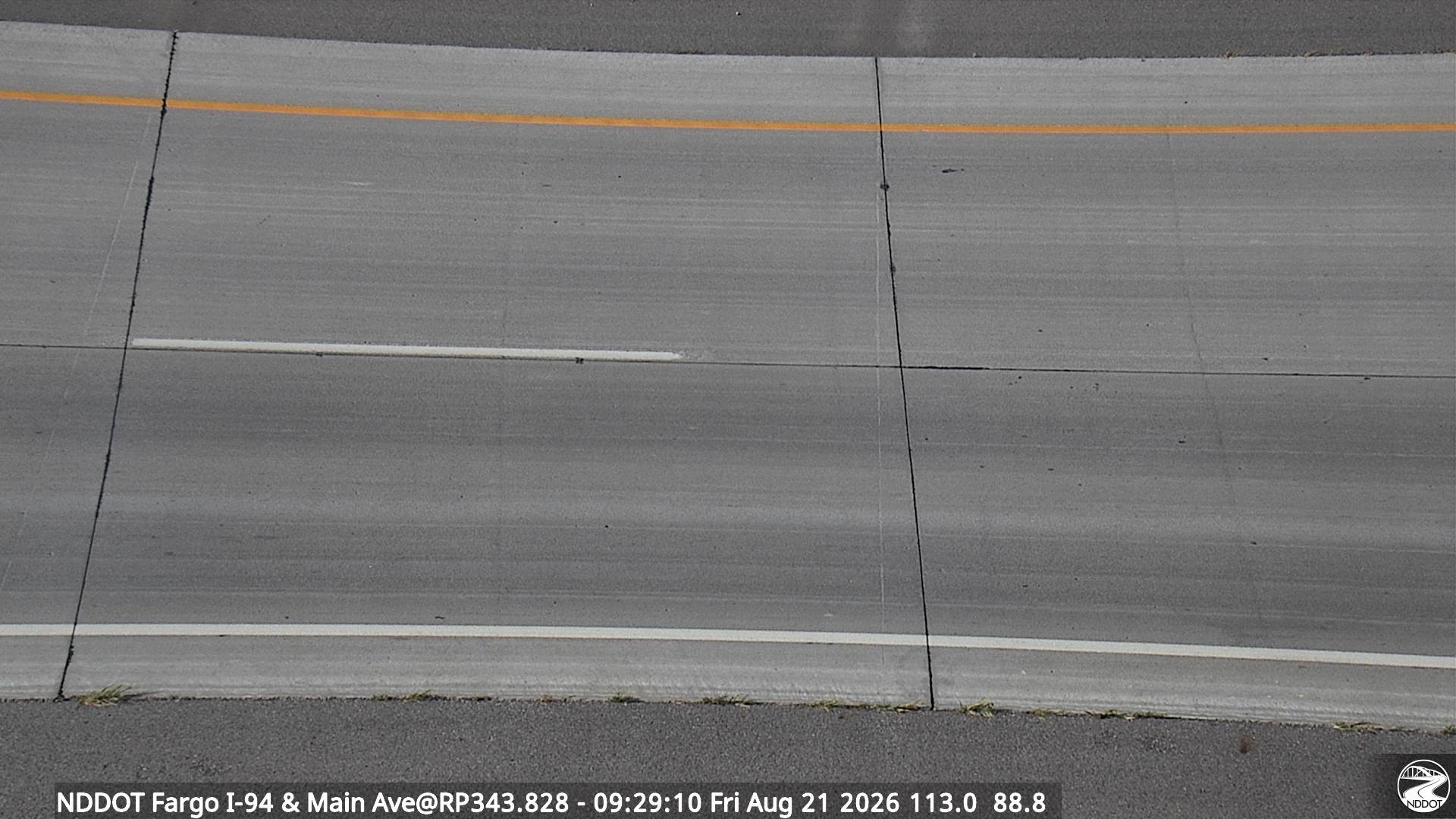 Webcam view of I-94 at Main Ave, West Fargo, North Dakota
