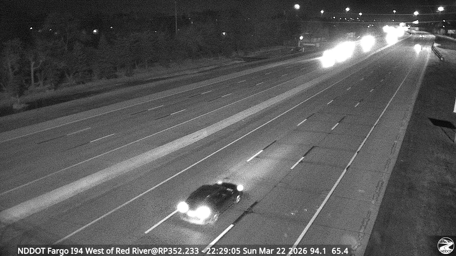 Fargo - West (I 94 MP 352.233) live webcam