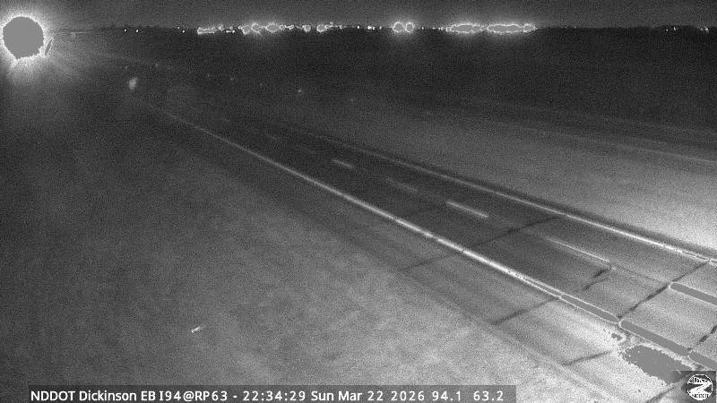 Dickinson East Bound - West (I 94 MP 63.29) live webcam