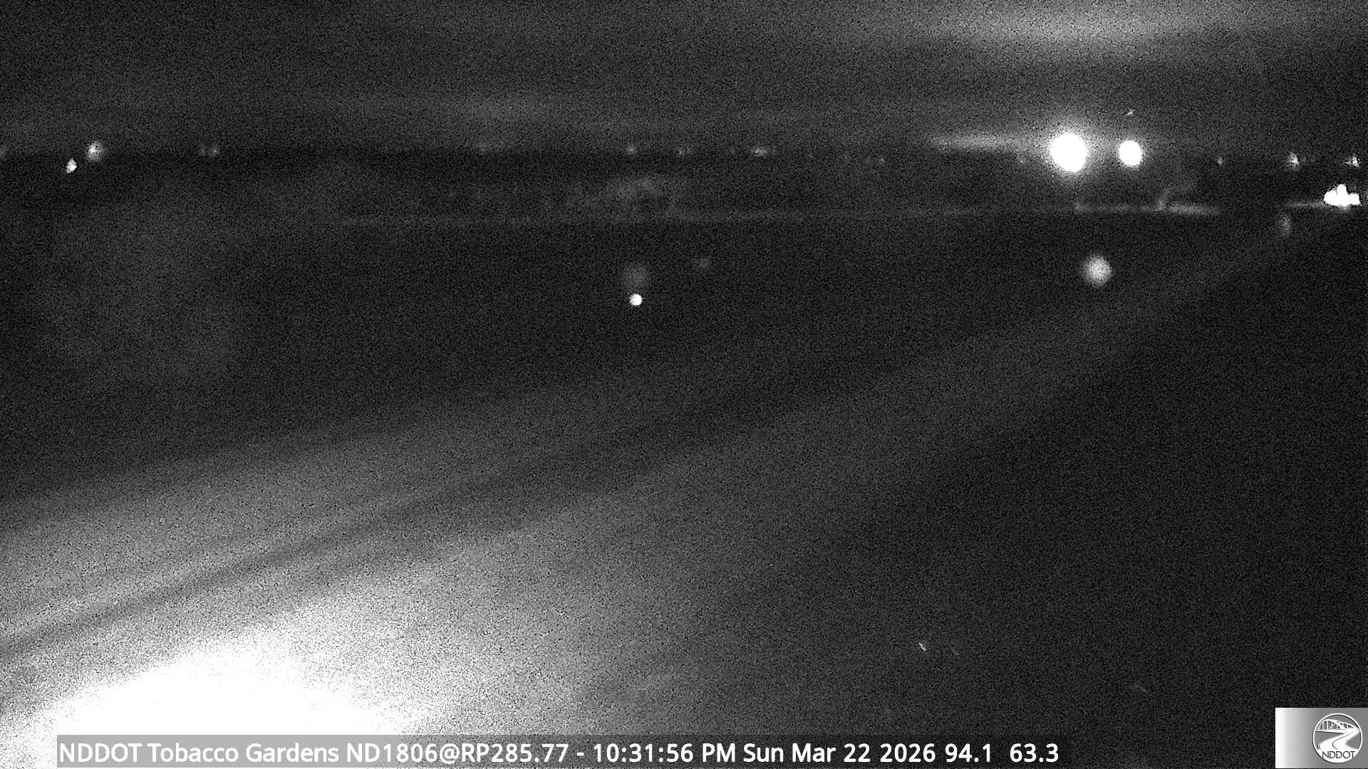 Tobacco Gardens - North (ND 1806 MP 285.77) live webcam
