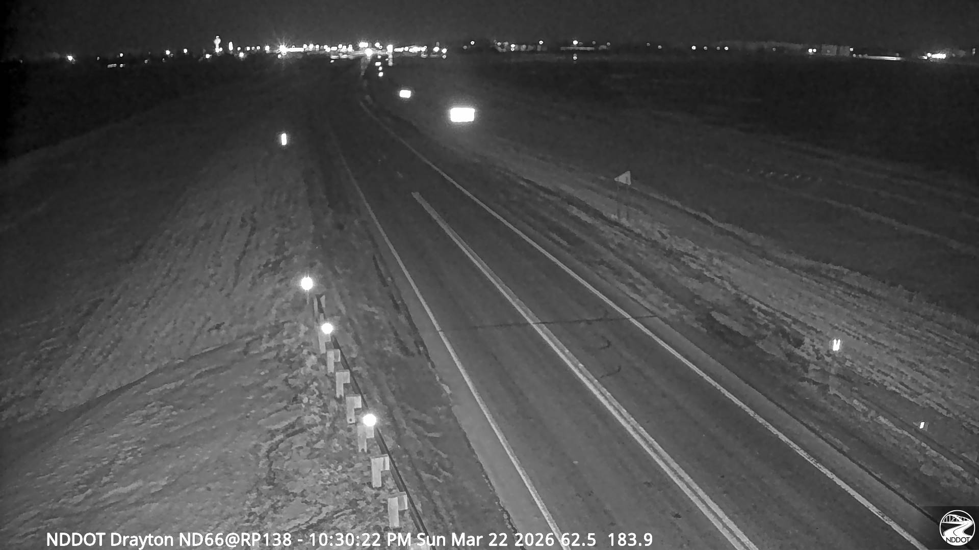 Drayton Bridge - West (ND 66 MP 138.07) live webcam