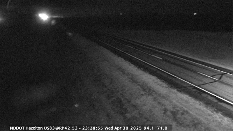 Hazelton - North (US 83 MP 42.53) - NDDOT