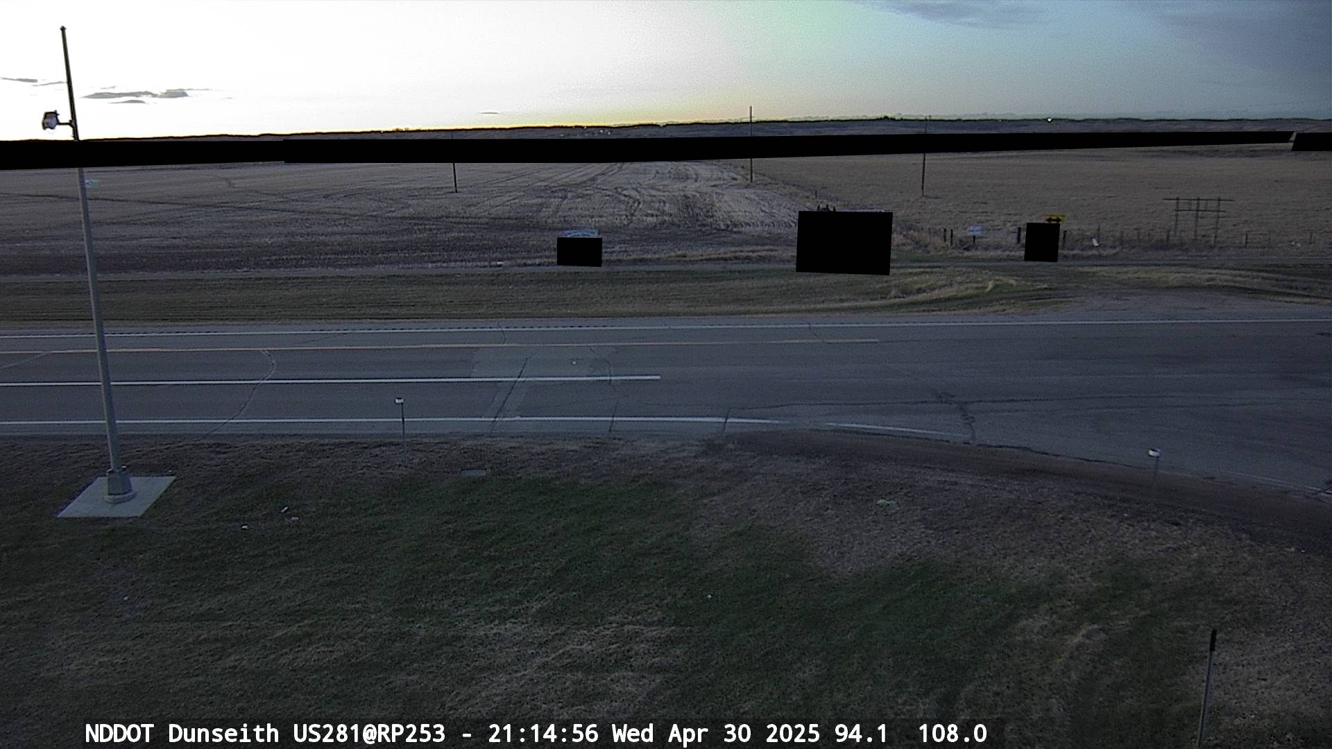 Dunseith - North (US 281 MP 253.2) - NDDOT