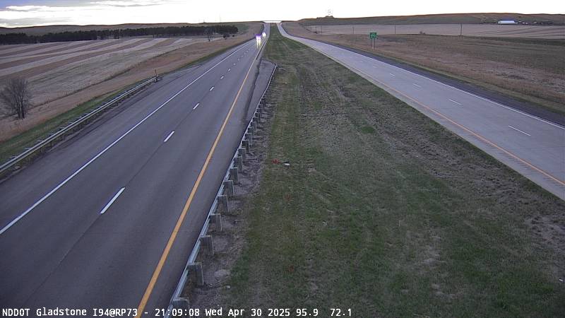 Gladstone EB/WB - West (I 94 MP 73.24) - NDDOT