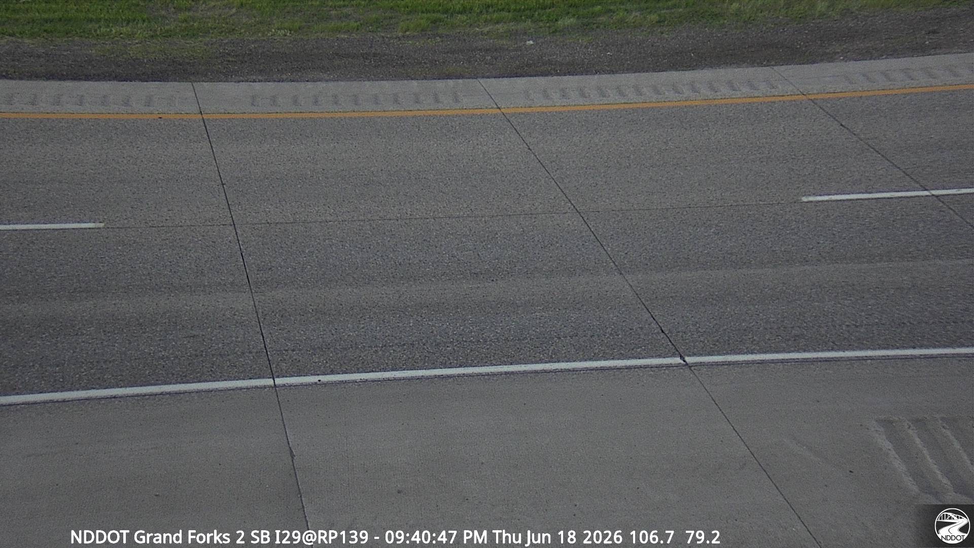Grand Forks South Bound - Pavement (I 29 MP 139.18) - NDDOT