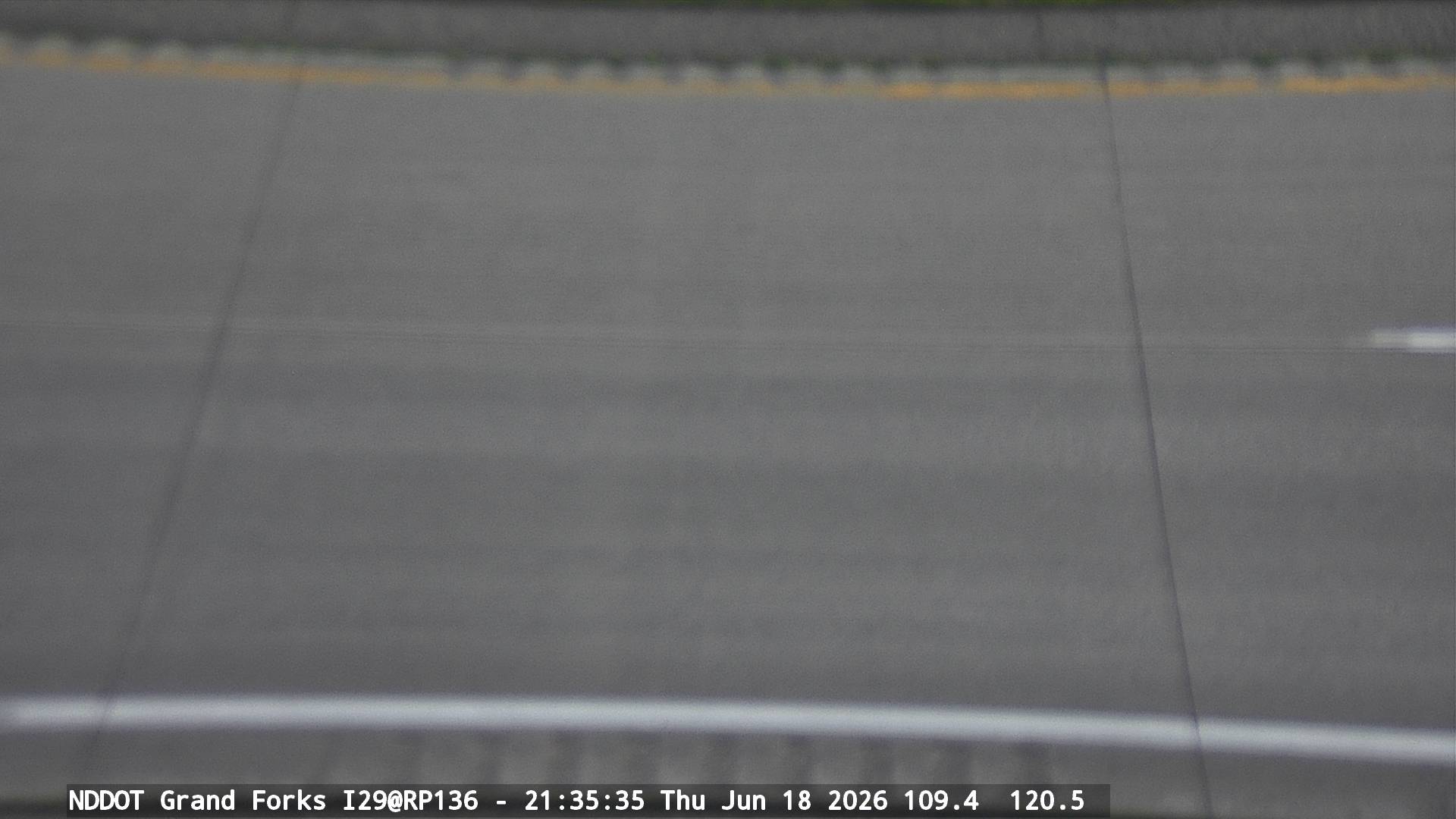 Grand Forks North Bound - Pavement (I 29 MP 135.9) - NDDOT