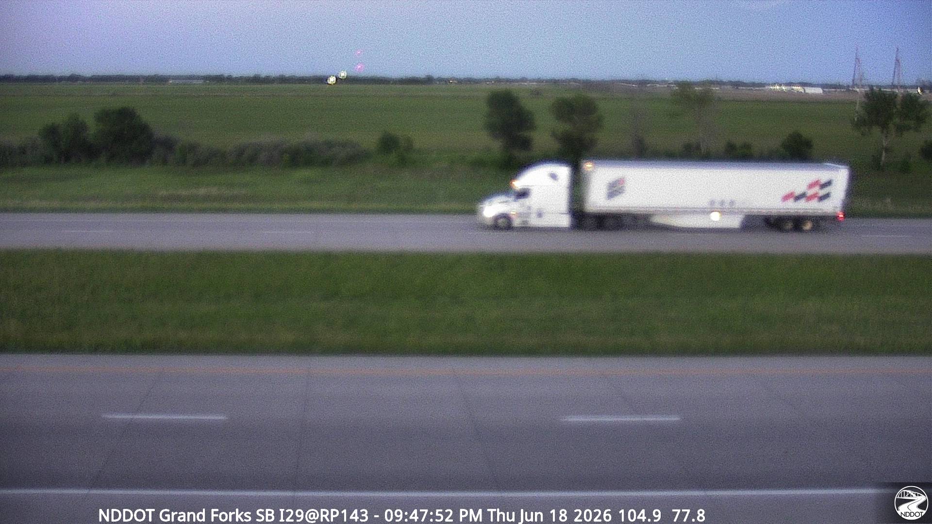 Grand Forks South Bound - West (I 29 MP 143.1) - NDDOT