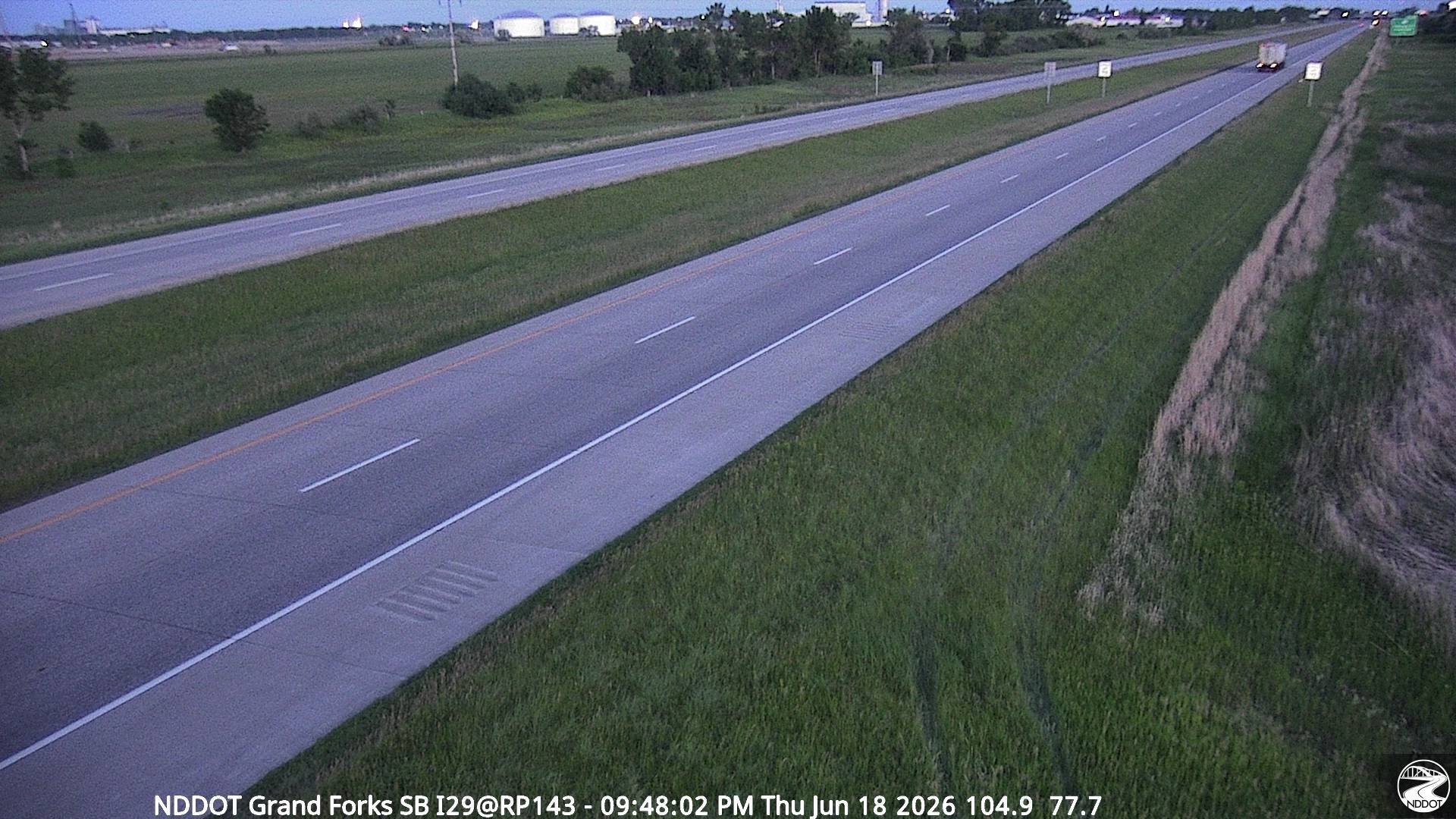 Grand Forks South Bound - South (I 29 MP 143.1) - NDDOT